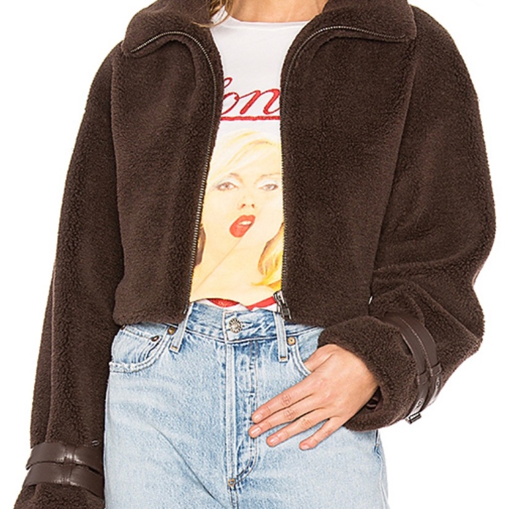 Majorelle Teddy Cropped Jacket